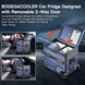 BODEGACOOLER 12 Volt Refrigerator, RV Portable Freezer, Car Fridge Dual Zone APP Control, 59 Quart（55L）-4℉-68℉ RV Car Cooler 12/24V DC and 100-240V AC for Outdoor, Camping, Vehicles, Travel, RV