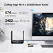 Wavlink AX3000 Wifi Router Dual Band Wi-Fi 6 Gaming Router 802.11Ax Wireless Router with 2 Gigabit LAN Ports for Gaming and VR, VPN(PPTP L2TP) MU-MIMO, Beamforming, OFDMA, WPA3, Support 160Mhz & Ipv6