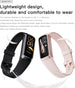 Keep Health Fitness Trackers for Women Men, Amoled Fitness Tracker for Android&Ios, Alarm Stopwatch Fitness Tracker with Blood Pressure Monitor, Calories Burned IP68 Waterproof Fitness Step Tracker