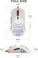 Model O Wired Gaming Mouse 67G Superlight Honeycomb Design, RGB, Pixart 3360 Sensor, Omron Switches, Ambidextrous - Matte White