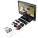 Small TV - Perfect Kitchen TV - 13.3 Inch LED TV - Watch HDTV Anywhere - for Kitchen Tv, RV Tv, Office Tv & More - FREE HD Local Channels - Small HD TV - USB, HDMI, RCA, RF & More