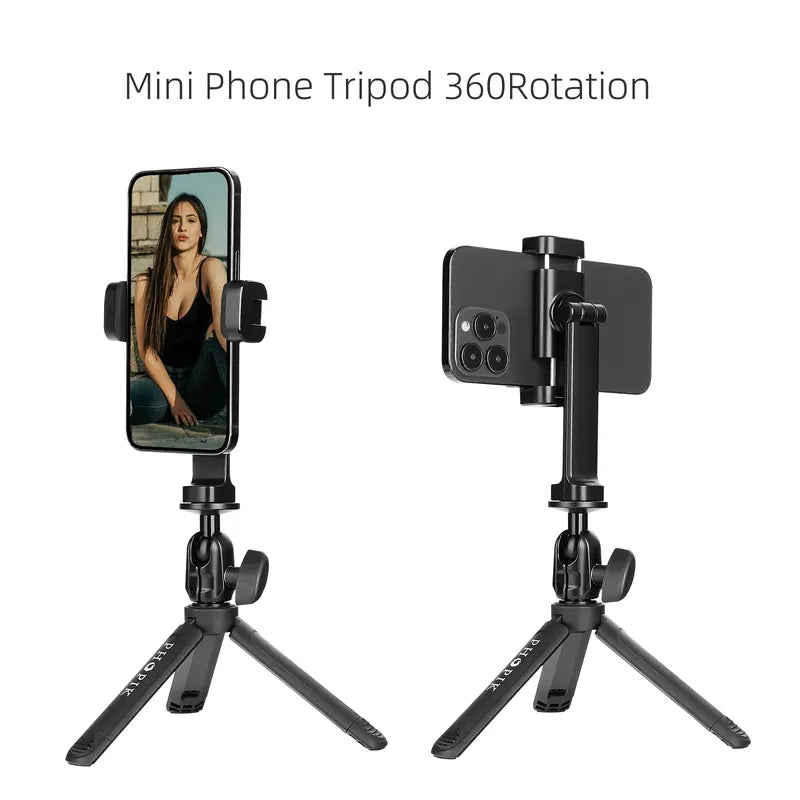 PHOPIK Mini Phone Tripod Stand: Portable and Flexible Octopus Smartphone Tripod- Compatible with Iphone/Android/Camera/Gopro Accessories Selfie Cellphone