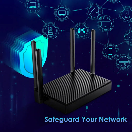 Wifi 6 Router - AX1800 Routers for Wireless Internet, Gaming Router, Internet Routers, Wifi 6 Router, Wireless Router, OFDMA, MU-MIMO, Gigabit WAN/LAN Ports, 4K Video Streaming,Wps, Ipv6,Back to School