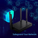 Wifi 6 Router - AX1800 Routers for Wireless Internet, Gaming Router, Internet Routers, Wifi 6 Router, Wireless Router, OFDMA, MU-MIMO, Gigabit WAN/LAN Ports, 4K Video Streaming,Wps, Ipv6,Back to School