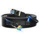 Cat 8 Ethernet Cable, 6FT High Speed Heavy Duty 26AWG Cat8 LAN Network Cable 40Gbps, 2000Mhz with Gold Plated RJ45 Connector, Outdoor&Indoor Internet Cable Compatible for Router Gaming Modem Xbox