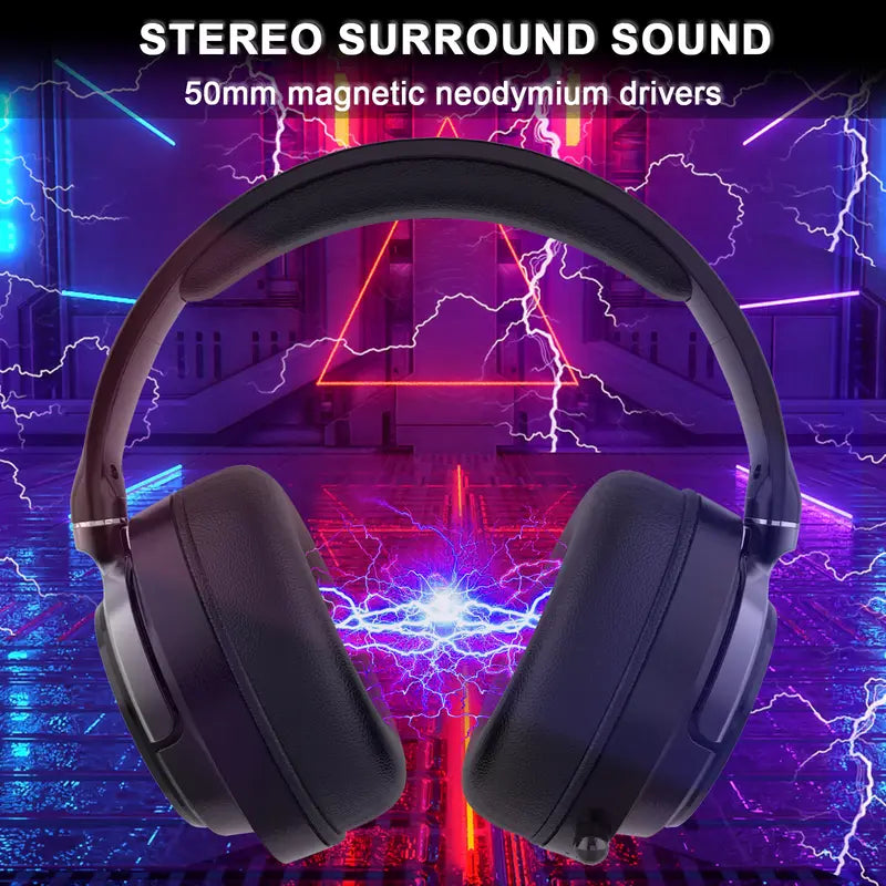 Targeal Gaming Headset with Microphone for PC, PS4, PS5, Switch, Xbox One, Xbox Series X|S - 3.5Mm Jack Gamer Headphone with Noise Canceling Mic-907 Black Audio Cable
