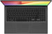 Vivobook 15 Thin and Light Laptop, 15.6” FHD Display, Intel I3-1005G1 CPU, 8GB RAM, 128GB SSD, Backlit Keyboard, Fingerprint, Windows 10 Home in S Mode, Slate Gray, F512JA-AS34