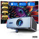 C4 PRO 1080P Projector Full HD 4K 1200ANSI Projectors Video Smart TV for Home 32GB Movie Theater Beamer