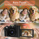 Autofocus Digital Camera for Photography & Video, 48MP 4K Vlogging Camera with 180° Flip Screen, Camera for Vlogging, Camera for Pictures, 3-Inch Compact Digital Cameras with 16X Digital Zoom, 32GB TF Card
