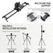 NEEWER CS80CM 31.5In/80Cm Carbon Fiber Camera Slider