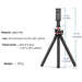 Portable Camera Tripod, Flexible Mini Camera Stand with Hidden Phone Clip, Universal Camera Accessories for Iphone 13 12 Pro Max XS Max X 8 Samsung Canon Nikon Sony Cameras, Music Festival (1 Count)