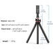 Portable Camera Tripod, Flexible Mini Camera Stand with Hidden Phone Clip, Universal Camera Accessories for Iphone 13 12 Pro Max XS Max X 8 Samsung Canon Nikon Sony Cameras, Music Festival (1 Count)