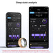 Smart Ring, Waterproof Smart Ring with Blood Pressure & Blood Oxygen Monitoring, Multifunctional Smart Ring for Men & Women