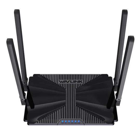 Wavlink AX3000 Wifi Router Dual Band Wi-Fi 6 Gaming Router 802.11Ax Wireless Router with 2 Gigabit LAN Ports for Gaming and VR, VPN(PPTP L2TP) MU-MIMO, Beamforming, OFDMA, WPA3, Support 160Mhz & Ipv6