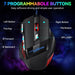 Wired Gaming Mouse USB Computer Mouse Gamer 7 Button RGB Backlit Ergonomic Mouse Backlight Game Mause Optical Mice for PC Gaming