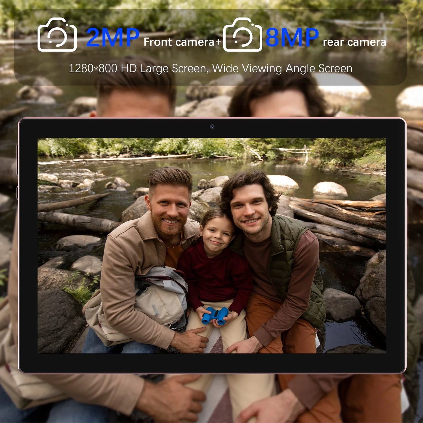 2 in 1 Tablet, 10 Inch Android 13 Tablet with Keyboard 10GB+64GB+512GB Expand Dual Camera, IPS Touch Screen Tablet Computer, Wifi, Bluetooth, Long Battery Life, Google Certified Tablet PC, Pink