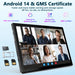 Tablet 2025 Newest Android 14 Tablet, 10 Inch Tablet,5G Wi-Fi Tablet Computer,2 in 1 Tablet with Keyboard, 128GB ROM+16(8+8)GB RAM + 1TB Expand,Octa-Core Processor,1920 * 1200 Ips,Bluetooth,Gps,Black