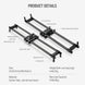 NEEWER CS80CM 31.5In/80Cm Carbon Fiber Camera Slider