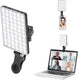 Led Fill Light Lamp Clip Mini Video Light with Sturdy Mount for Photography/ Cell Phone/ Laptop/ Tripod Photographic Lighting