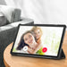 Case for Onn. 11" Tablet Pro (2023 Model No.100110027) - Folio Multi-Angle Viewing Tablet Cover for Onn. 11 Inch Tablet, Black