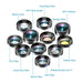 Durable Mobile Phone Camera Lens Set, Multifunctional Cellphone Lens, Universal Mobile Phone Photography Accessories, Easy Installation Phone Camera Lens Kit, Suitable for Most Smartphones
