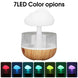 Rain Cloud Humidifier Rain Colorful Mushroom Cloud Raindrop Atmosphere Lamp Night Light Essential Oil Small Aromatherapy Machine