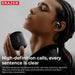 ERAZER True Wireless Open Ear Earphones Bluetooth 5.4 ENC Noise Cancelling Headphones Hifi Sound Touch Control 84Hours Long Playtime Not in Ear Earphones Waterproof over Ear Wireless Headset for Working Music Movie Electronic Audio& Video Earbuds