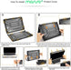 Compatible with Macbook Pro 13 Inch Case M2 2025 2024 2023 2022 2021 2020 A2338 M1 A2289 A2251 with Touch Bar, Heavy Duty Plastic Hard Shell Case with TPU Bumper&Keyboard Cover, Black