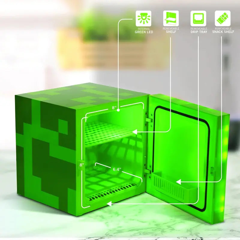 Green Creeper Mini Fridge