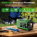 10000Mah Emergency Hand Crank Radio with LED Flashlight, AM/FM NOAA Portable Weather Alert Radio, Solar Powered Radio with Phone Charger, USB Charged, Headphone Jack, SOS Alarm, Compass for Outdoors Audio Button Rechargeable Mobile