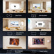 C4 PRO 1080P Projector Full HD 4K 1200ANSI Projectors Video Smart TV for Home 32GB Movie Theater Beamer