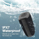 Hadisala IPX7 Waterproof Speaker, Bluetooth 5.0 Portable Wireless Shower Speaker with Mic & TF Card, Exceptional Bass, TWS Pairing 360 Surround Sound Outdoor Speaker for Sports Beach Travel