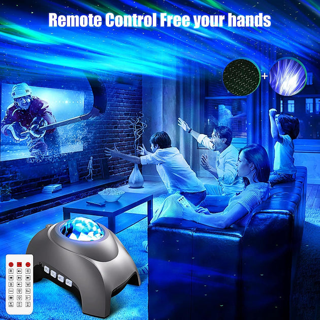 Star Projector Galaxy Light with Bluetooth Speaker, Timer, White Noise, Northern Lights Aurora Projector Night Light Galaxy Projector for Kids Teen Adult Bedroom Decoration