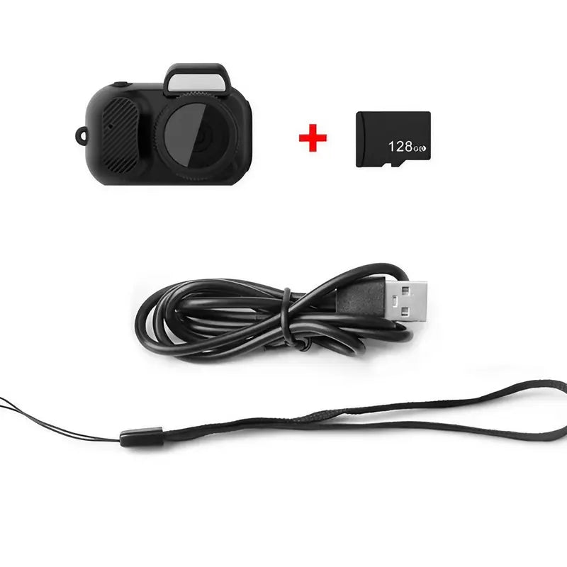 Camera Mini Y3000 Campus HD CCD Small Camera Student Party Campus Travel Record Life Photography Necklace Camera