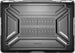 Compatible with Macbook Pro 13 Inch Case M2 2025 2024 2023 2022 2021 2020 A2338 M1 A2289 A2251 with Touch Bar, Heavy Duty Plastic Hard Shell Case with TPU Bumper&Keyboard Cover, Black