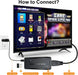 4K Wireless Retro Game Console - Retro Play Game Stick,Nostalgia Stick Game,40+ Classic Emulators,4K HDMI Output,Plug and Play Video Game Stick Built in 40000+ Games with 2.4G Wireless Controllers(128G)