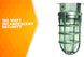 L1706 Vandal Resistant Security Light with Ceiling Mount (150W Incandescent Bulb; Silver)