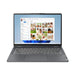 Ideapad Flex 5 14" WUXGA Multi-Touch, Intel Core I3-1215U, 8GB RAM, Intel UHD Graphics, 256GB SSD, Win 11 Home in S Mode, Storm Grey, 82R7003WUS