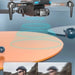4K P10 Drone Comes with a High-Definition Camera and a Wifi FPV High-Definition Dual Folding RC Quadcopter Height Maintainer Foldable Mobile