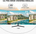 Sansui Monitors 22/24/27 Inch 75Hz/75Hz/100Hz IPS FHD DP/HDMI/VGA Tilt Adjustable for Working and Gaming(Hdmi Cable Included) Laptop Laptop Laptop