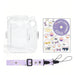 Handheld Polaroid Camera Bag Set, 1 Count Camera Protector Cover with Cute Cartoon Sticker & Lanyard, Suitable for Polaroid Mini12 Camera, Camera Protection Accessories