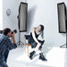 13 X 63 Inch Strip Beehive Honeycomd Grid Softbox with Bowens Mount Speedring Compatible for  Studio Flash and Other Strobe Lighting&Carry Bag(2Pcs) (35 X 160Cm)