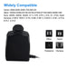 Ring Flash Light, 48 Micro LED Ring Flash Light with LCD Display Power Control, 4Pcs Flash Diffusers & 8Pcs Lens Adaptor for Canon, Nikon DSLR Cameras, Camera Accessories