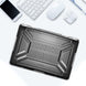 Compatible with Macbook Pro 13 Inch Case M2 2025 2024 2023 2022 2021 2020 A2338 M1 A2289 A2251 with Touch Bar, Heavy Duty Plastic Hard Shell Case with TPU Bumper&Keyboard Cover, Black