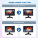 Eyoyo 9 Inch Small Monitor, 1024X600 16:9 IPS HDMI Monitor Support HDMI/VGA/AV/BNC Input with Remote Control & Built-In Speakers, Security Monitor for Computer Raspi CCTV Camera Car
