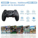 4K Wireless Retro Game Console - Retro Play Game Stick,Nostalgia Stick Game,40+ Classic Emulators,4K HDMI Output,Plug and Play Video Game Stick Built in 40000+ Games with 2.4G Wireless Controllers(128G)