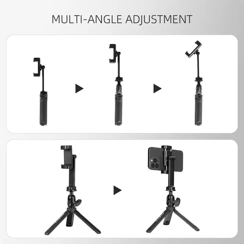 PHOPIK Mini Phone Tripod Stand: Portable and Flexible Octopus Smartphone Tripod- Compatible with Iphone/Android/Camera/Gopro Accessories Selfie Cellphone