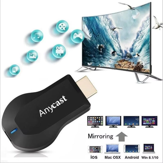 TV Stick Anycast M9 plus Miracast Airplay HD 1080P Wireless Wifi Display Receiver Dongle TV Stick Fire Tv Stick Tv Box