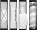 13 X 63 Inch Strip Beehive Honeycomd Grid Softbox with Bowens Mount Speedring Compatible for  Studio Flash and Other Strobe Lighting&Carry Bag(2Pcs) (35 X 160Cm)