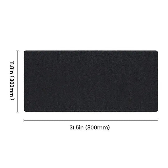 Large Gaming Mouse Pad, Large Extension with Stitched Edges, Premium Textured Waterproof with Non-Slip Rubber Bottom, Suitable for Gamers Desktop Accessories Home Office